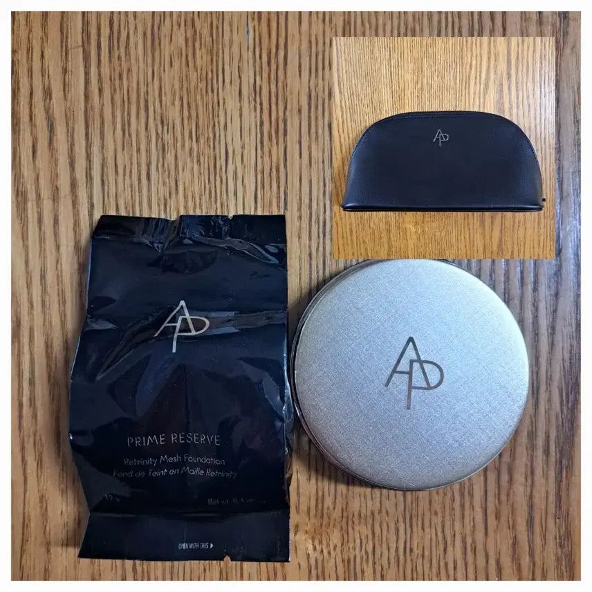 [BUNJANG] Amorepacific Prime Reserve Retrinity Mesh Foundation Refill (12g) with Case and Pouch / 아모레퍼시픽 파운데이션 리필+케이스 파우치 포함