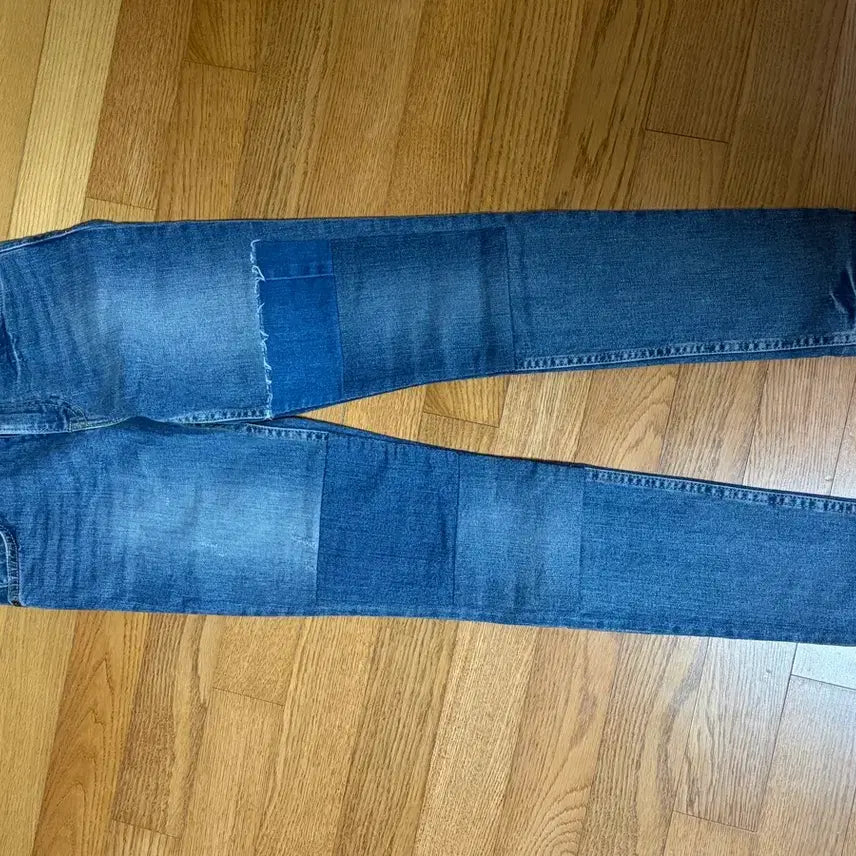 [BUNJANG] Levi's Patchwork Style Denim Jeans / 리바이스 데님 청바지 패치워크 스타일