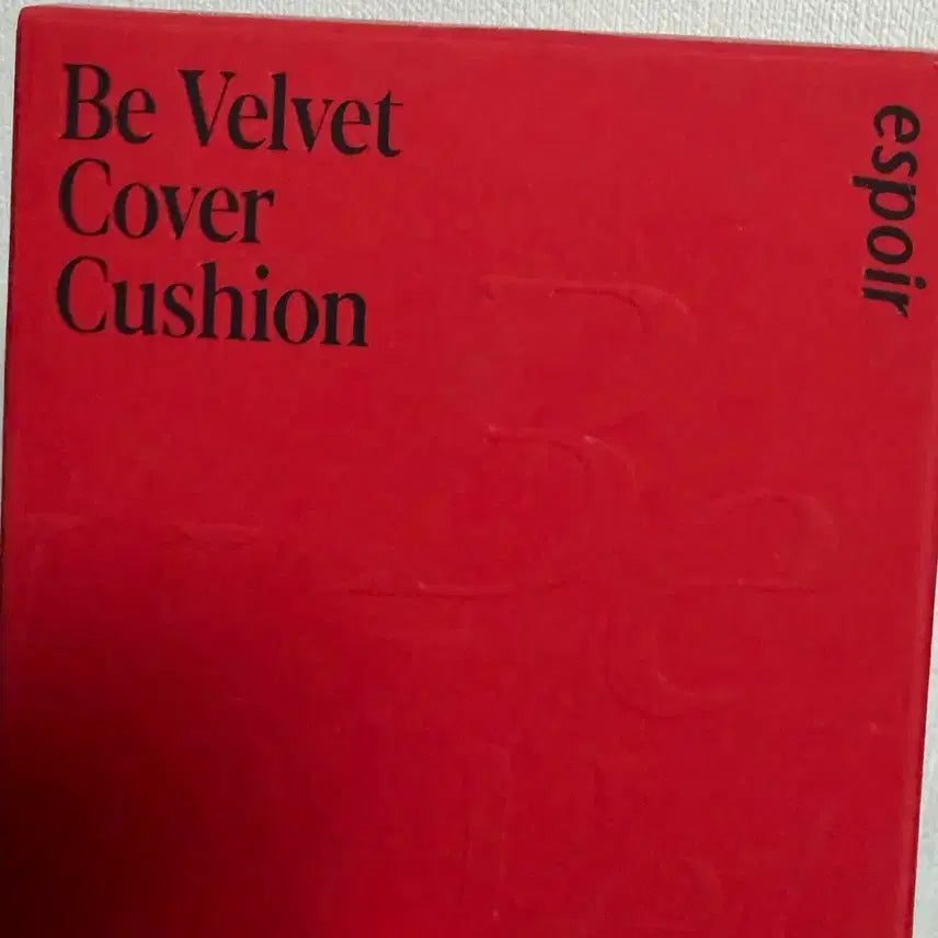 [BUNJANG] Espoir Be Velvet Cover Cushion (Shade 20) for Light Skin Tones / 에스쁘아 비 벨벳 커버 쿠션 20호
