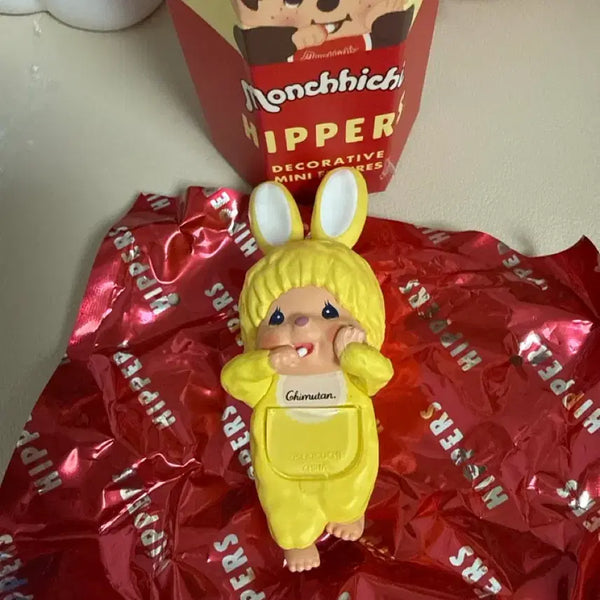 [BUNJANG] Monchhichi Hyper Rabbit Hat Plush / 몬치치 히퍼