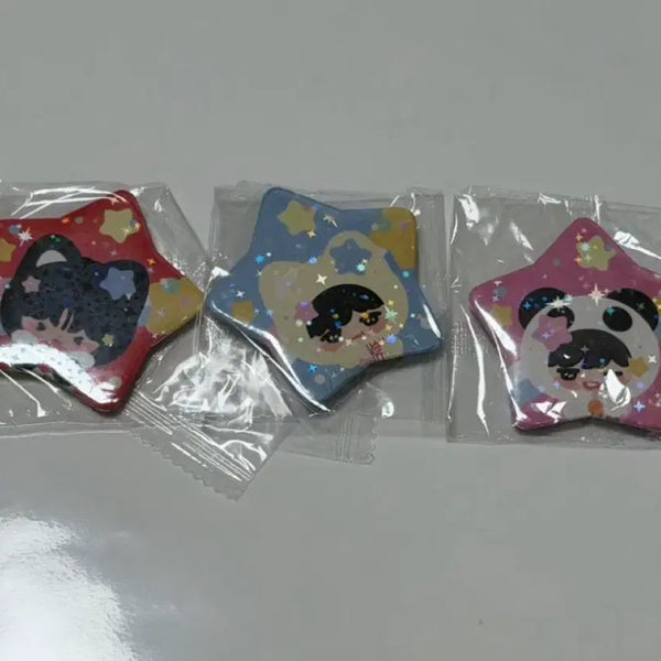 [BUNJANG] NCT WISH Riku Yushi Sakuya Danim Pin Button Bundle Set / 일괄) Nctwish 엔시티위시 리쿠 유우시 사쿠야 다님 비공굿 핀버튼
