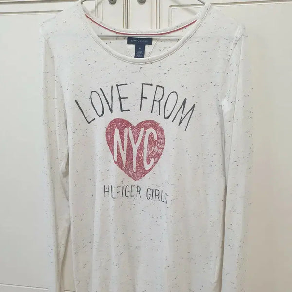 [BUNJANG] Tommy Hilfiger Long Sleeve T-Shirt / 타미힐피거 긴팔티