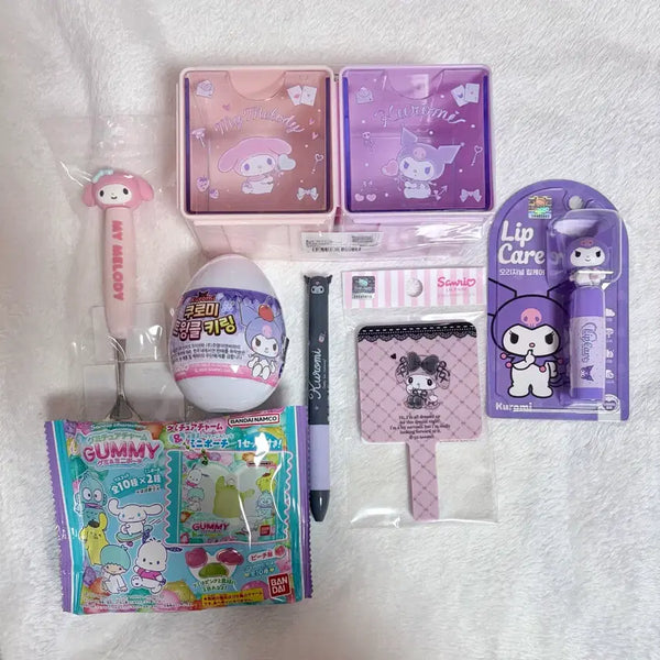 [BUNJANG] Sanrio Characters Kuromi My Melody Bundle Set Merchandise / 산리오 캐릭터즈 쿠로미 마이멜로디 굿즈 일괄 판매
