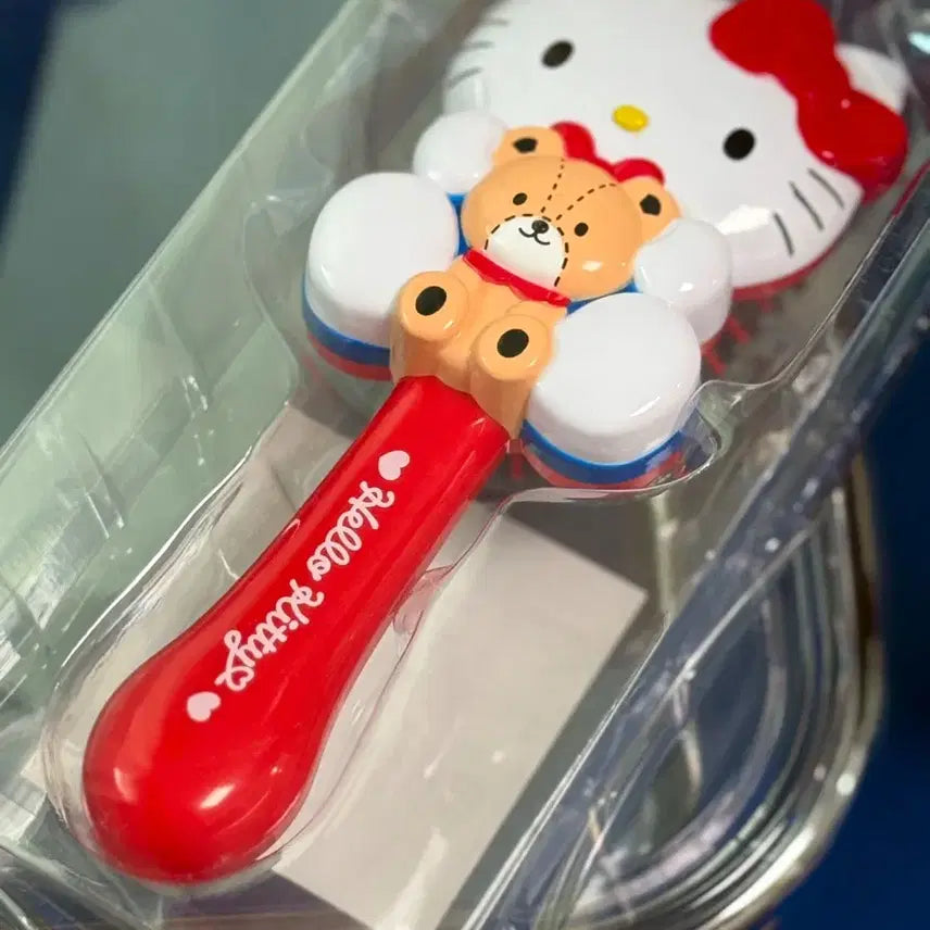 [BUNJANG] Hello Kitty Bear Charm Comb / 헬로키티 빗