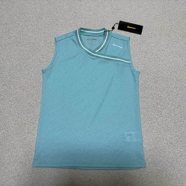 [BUNJANG] TaylorMade Women's Sleeveless Golf T-Shirt Size 55 (90) / 태일러메이드 민소매 골프 티셔츠 여성용 90호 55사이즈 새제품