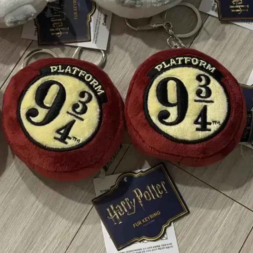 [BUNJANG] Harry Potter Platform 9 ¾ / Hedwig Keychain Plush / 해리포터 키링 인형 (9와 4분의3 승강장/헤드위그)
