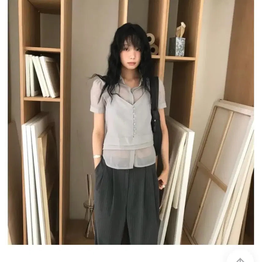 [BUNJANG] HEARBEFOR URBANUS Bustier Blouse Set / 히어비포 어반더스 뷔스티에 블라우스 세트 하객룩