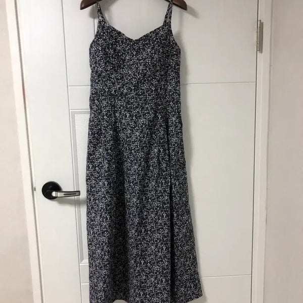[BUNJANG] Coincoz Flower Sleeveless Long Dress / 새상품 코인코즈 플라워 슬리브리스 민소매 롱원피스 free