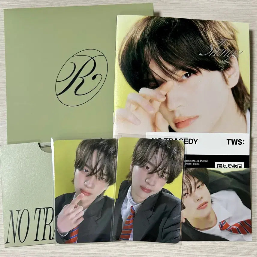 [BUNJANG] TWS Compact Rush Seonyu Full Set Album Photocard No Tragedy / 투어스 컴팩트 rush 신유 풀셋 세트 앨범 포카 no tragedy