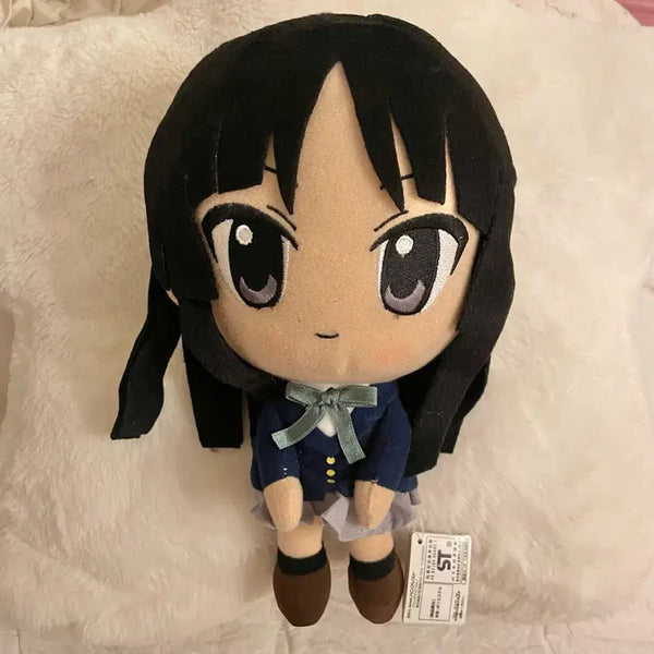 [BUNJANG] K-ON! Mio Akiyama Plush Doll (Medium Size) / 택있음) 고전 케이온 kon 미오 인형 누이 중형사이즈 미소녀