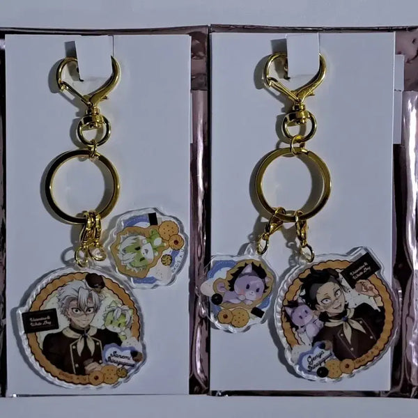 [BUNJANG] Demon Slayer Valentine's Keychain Sanemi & Genya Bundle / 귀멸의칼날 발렌타인 키링 사네미&겐야 판매합니다.