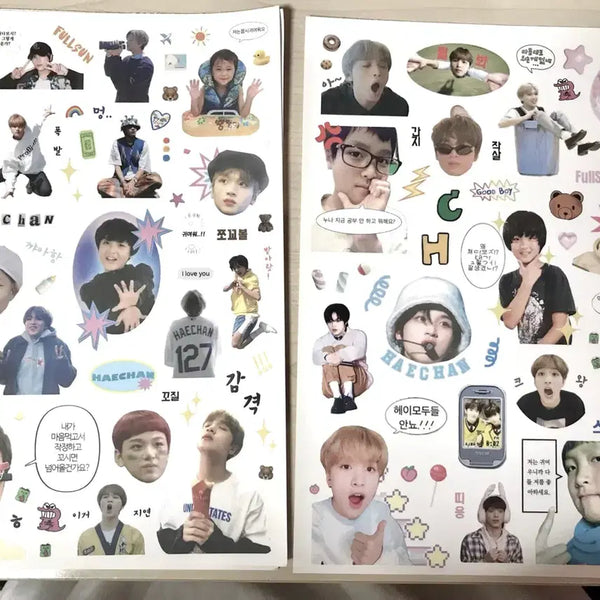 [BUNJANG] Haechan Unofficial Sticker / 해찬 비공굿 스티커