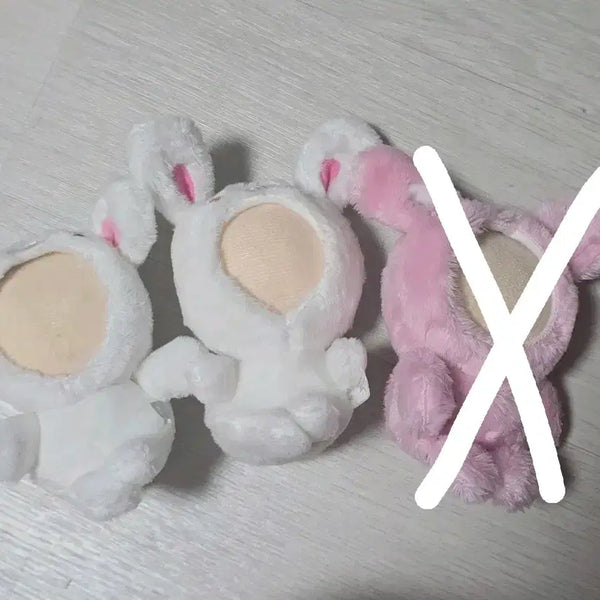 [BUNJANG] Phototalk Rabbit Doll Set / 급처 포토톡 인형 토끼 세트 판매