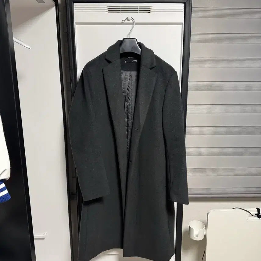 [BUNJANG] Wool Cashmere Blend Men's Coat / 울 캐시미어 블렌드 남성 코트