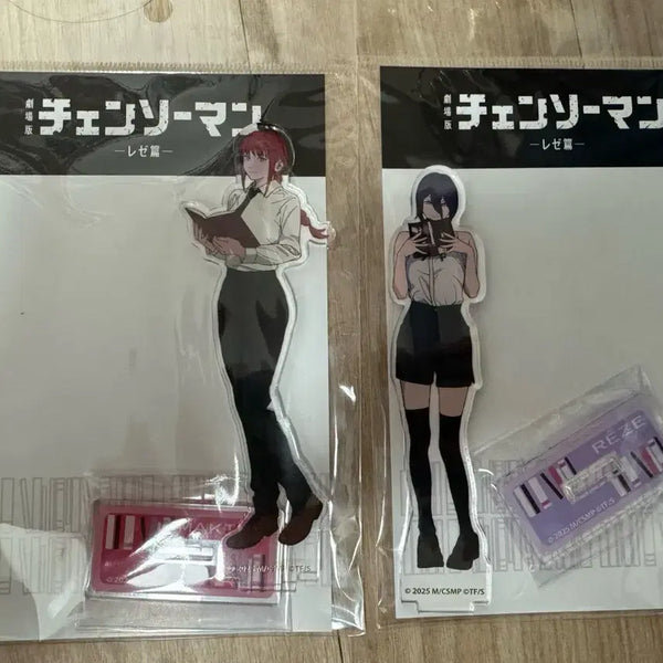[BUNJANG] Chainsaw Man Reze Arc Reze & Makima Acrylic Standee Set / 체인소맨 레제편 레제 마키마 아크릴 스탠드 2종 일괄