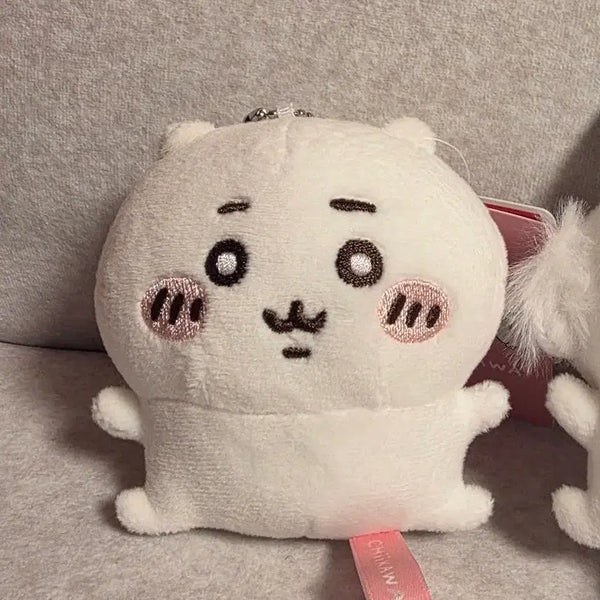 [BUNJANG] Chiikawa Momonga Bean Eye Plush Keychain / 새상품) 치이카와 모몽가 콩눈 인형 키링 먼작귀 하치와레 우사기 쿠리만쥬