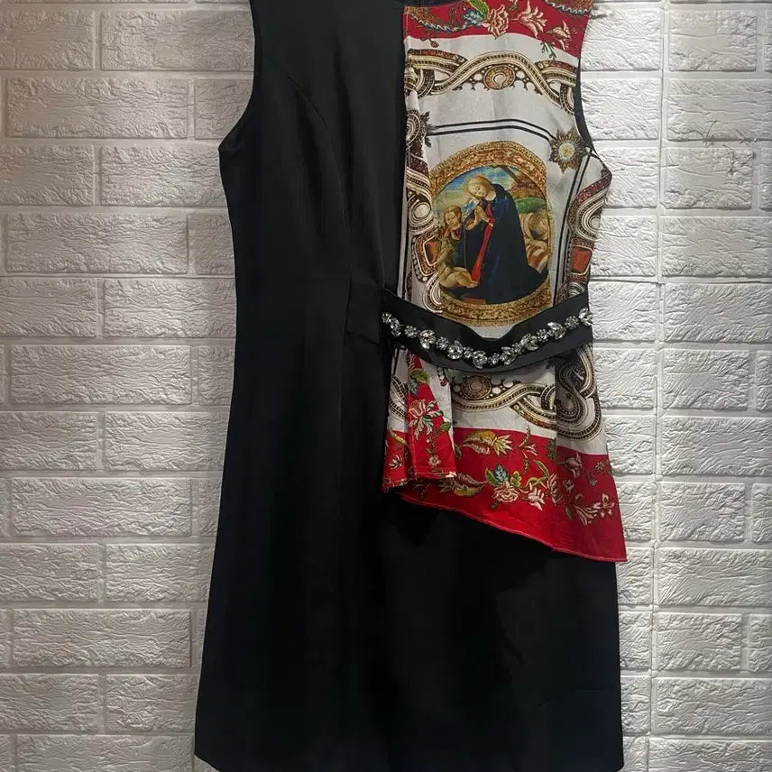 [BUNJANG] Dolce & Gabbana Silk Sleeveless Dress / 돌체앤가바나 실크 민소매원피스:) 슬리브리스 나시원피스하객룩데이트룩파티룩