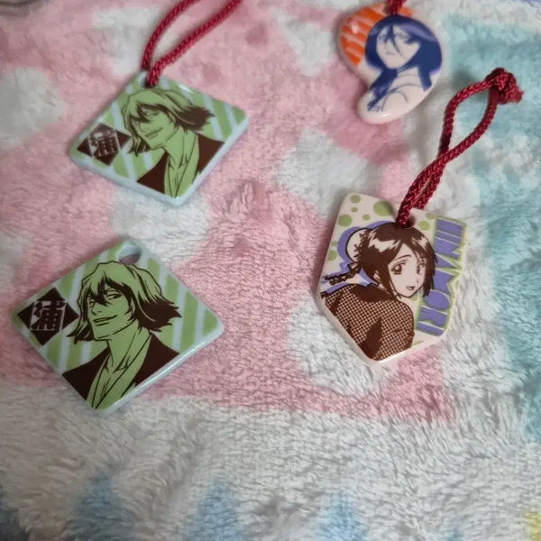 [BUNJANG] Bleach Ceramic Charms - Bundle Set / 블리치 캐릭터 도자기 스트랩