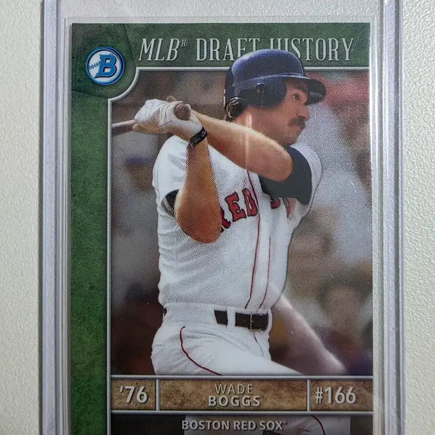 [BUNJANG] 2017 Bowman Chrome Wade Boggs Draft History Card / 2017 mlb 웨이드 보그스 카드 판매 보스턴레드삭스