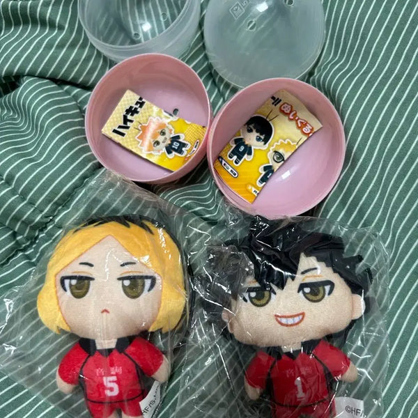 [BUNJANG] Haikyuu!! Nekoma Kenma & Kuroo Plush Set / 새상품 하이큐 네코마 켄마&쿠로오 누이 세트