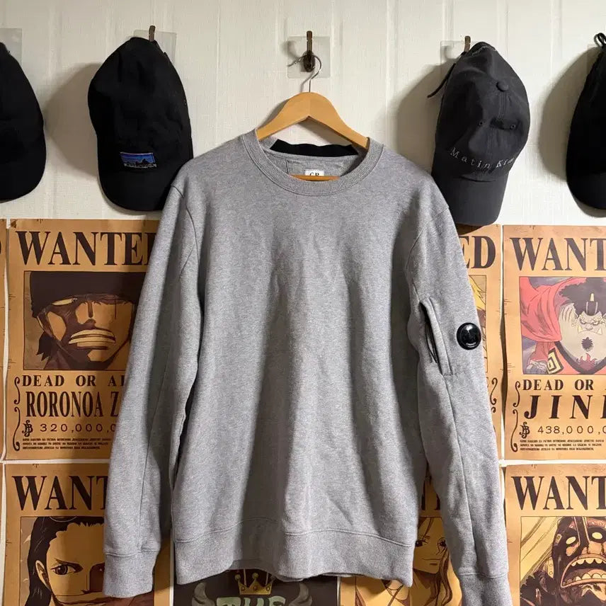 [BUNJANG] CP Company Grey Sweatshirt / CP컴퍼니 그레이 맨투맨