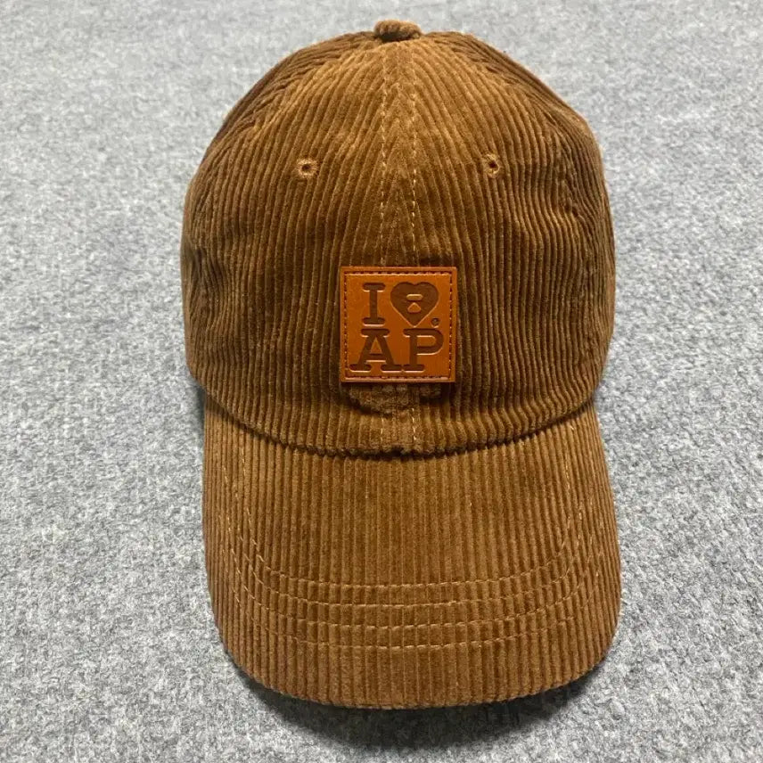 [BUNJANG] APEE BABY Brown Corduroy Baseball Cap / APEE BABY 브라운 볼캡