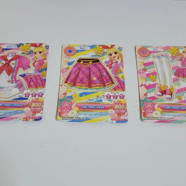 [BUNJANG] Aikatsu! Riku Ichigo 2nd Gen School Look Pink Torte Card / 아이엠스타 아이카츠 라임 이치고 2기 스쿨룩 핑크 토르테 카드 코디