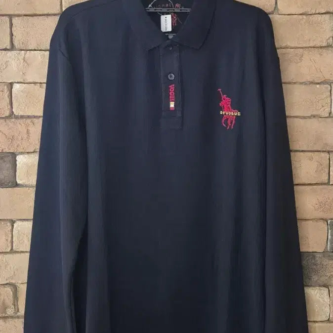 [BUNJANG] Men's Long Sleeve Navy T-Shirt (New) / 남성 긴팔 네이비 티 (새상품)