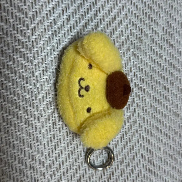 [BUNJANG] Pompompurin Face Keychain Doll Pouch Charm / 폼폼푸린 얼굴 키링 인형 파우치 키링