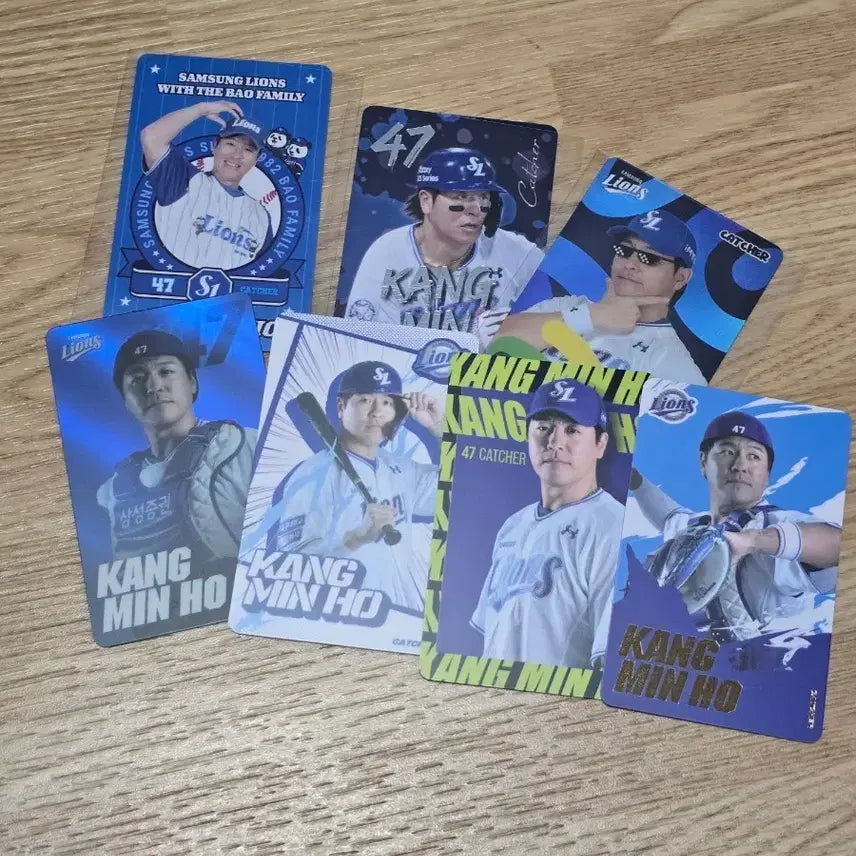 [BUNJANG] Samsung Lions Kang Min-ho Photocard Set / 삼성라이온즈 강민호 포토카드