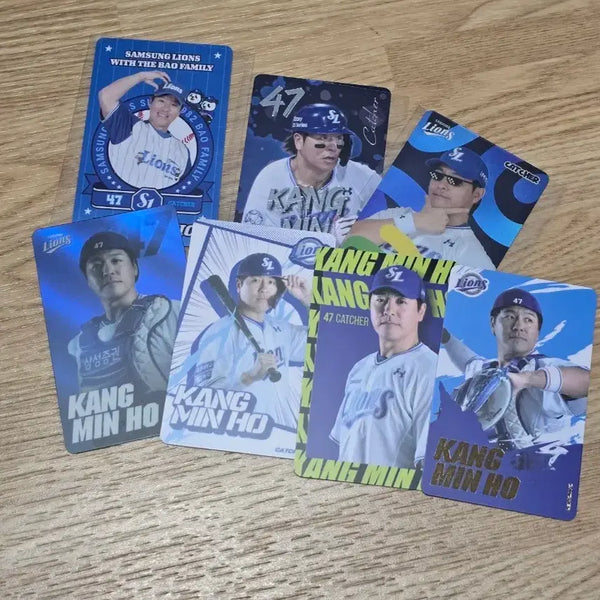 [BUNJANG] Samsung Lions Kang Min-ho Photocard Set / 삼성라이온즈 강민호 포토카드
