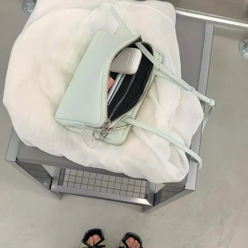 [BUNJANG] MinuteMute Twin Bag Micro Mini White Mint / 미닛뮤트 트윈백 마이크로 미니 WHITE MINT