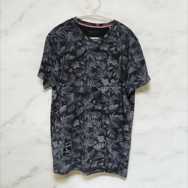 [BUNJANG] TOMS STORY Pattern Short Sleeve T-Shirt / (이월상품) 여성 면 반팔티, 톰스토리 패턴 반팔티