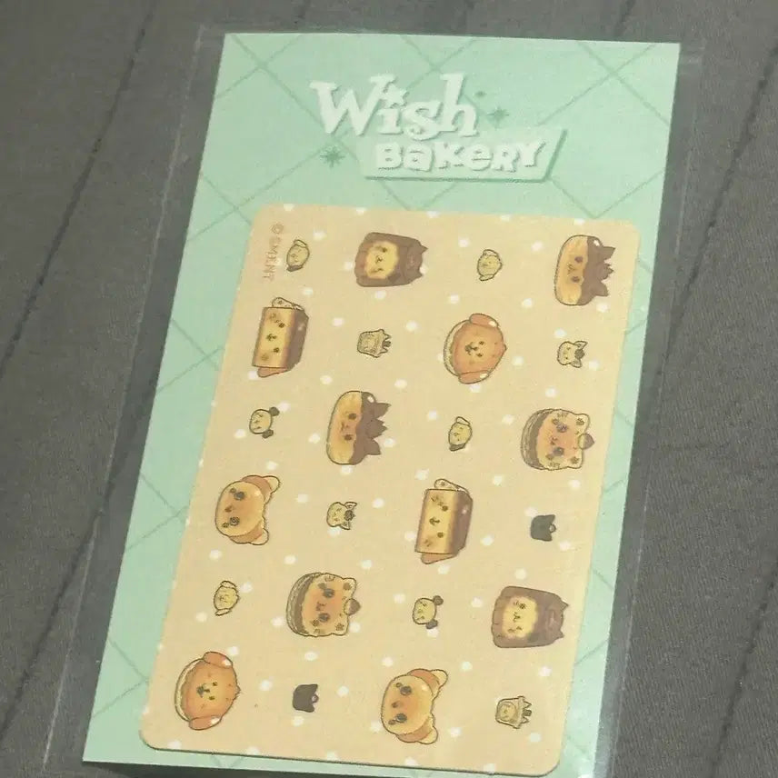 [BUNJANG] Wish Bakery NCT WISH Wishdoll Card Sticker Sealed / 위시베이커리 엔시티위시 팝업 위시돌 카드스티커 미개봉 원가양도