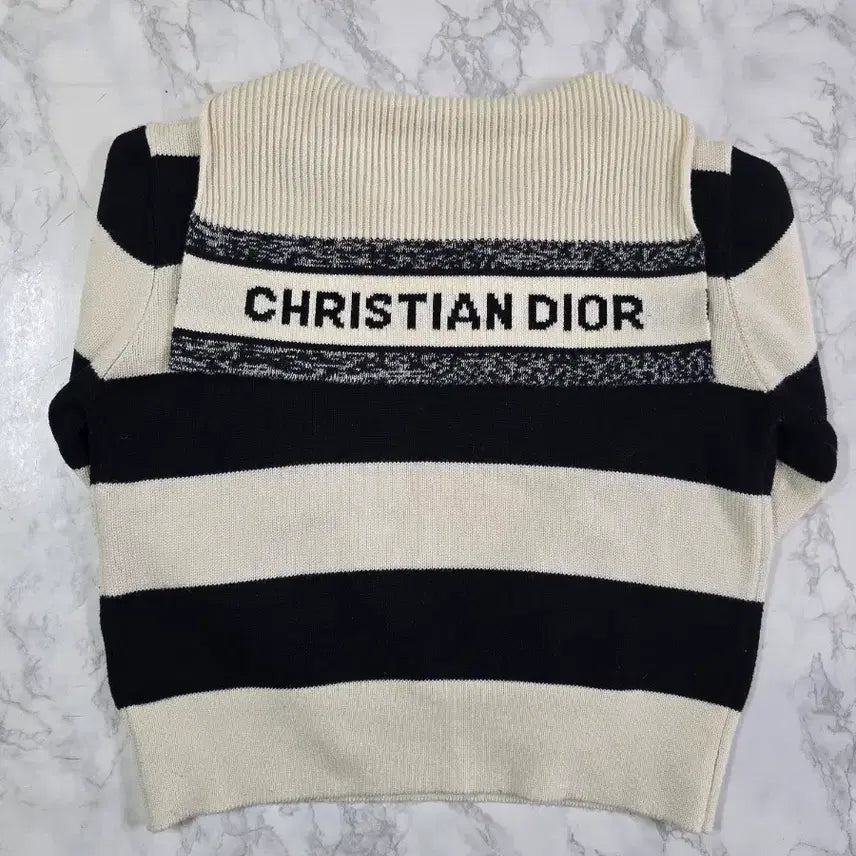 [BUNJANG] Christian Dior Marinière Knit Size 36 / 크리스찬 디올 마리니에르 니트 36 사이즈
