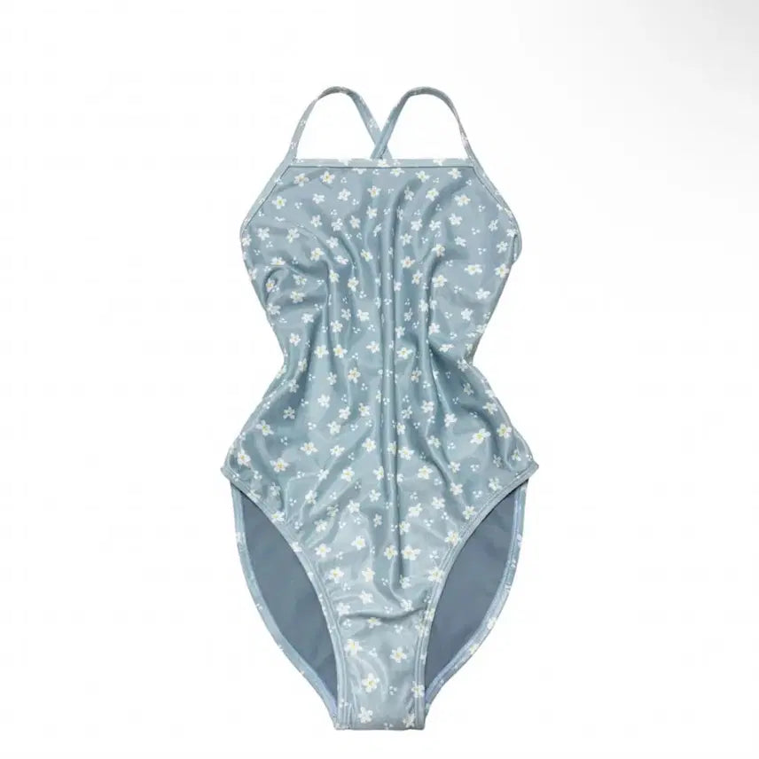 [BUNJANG] Fulltime Camomile M Tie Back Swimsuit / 풀타임 카모마일 m 타이백 새상품