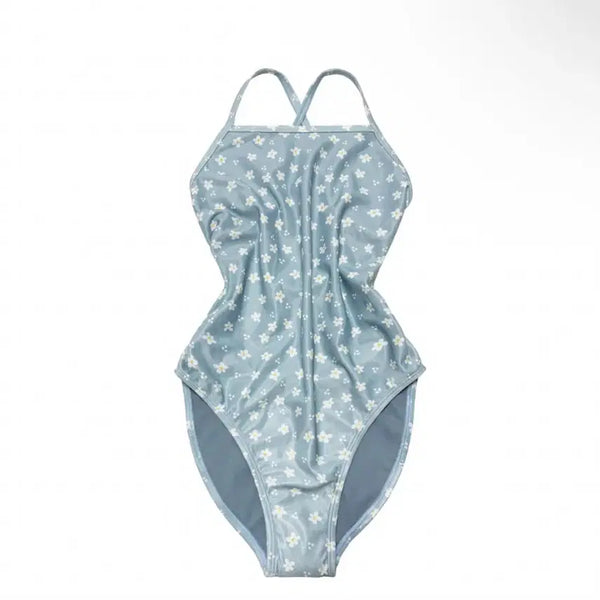 [BUNJANG] Fulltime Camomile M Tie Back Swimsuit / 풀타임 카모마일 m 타이백 새상품