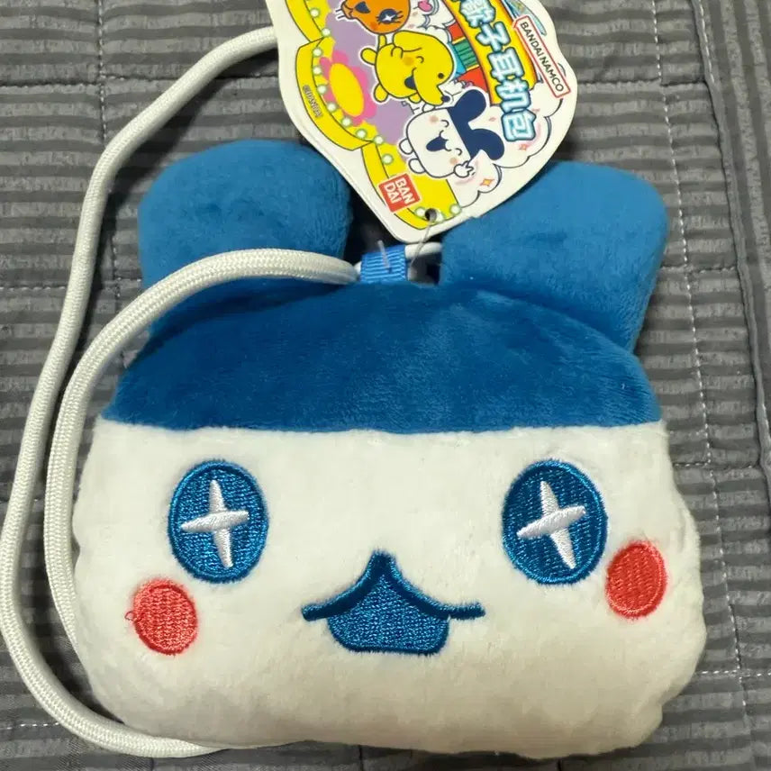 [BUNJANG] Bandai Tamagotchi Mimitchi Pouch Plush Keychain / 반다이 다마고치 미미치 파우치 인형 키링