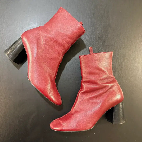 [BUNJANG] Kieley Genuine Leather Ankle Boots Size 240 / 키에레이 소가죽 앵클부츠 240
