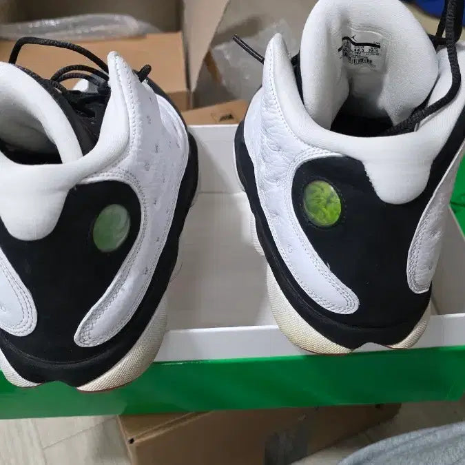 [BUNJANG] Air Jordan 13 Retro "He Got Game" Black/White (285) / 에어 조던 13 레트로 블랙/화이트 히갓게임 285
