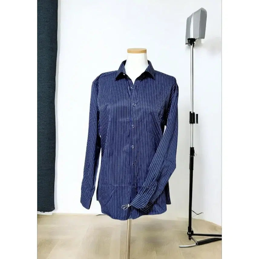 [BUNJANG] Unisex Stripe Shirt Size 105 / [남녀공용] 스트라이프 셔츠, 105 사이즈, 새것