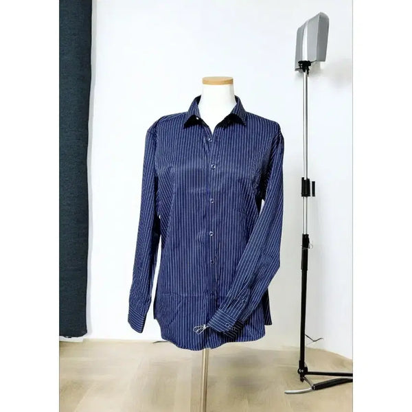 [BUNJANG] Unisex Stripe Shirt Size 105 / [남녀공용] 스트라이프 셔츠, 105 사이즈, 새것