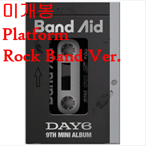 [BUNJANG] DAY6 Band Aid Rock Band Ver. Sealed Platform Album / 데이식스 (DAY6) - Band Aid [Rock Band Ver.] (미개봉, Platform Album)