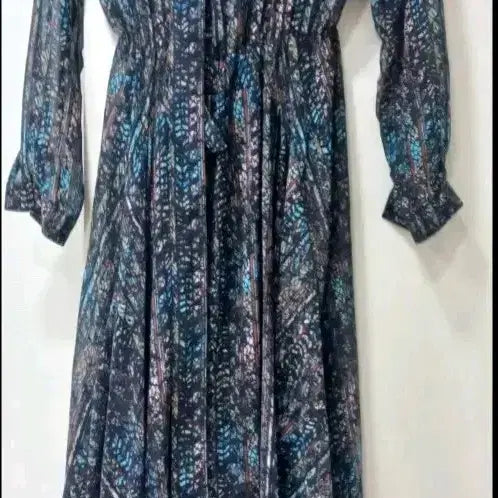 [BUNJANG] Chiffon Long Dress / 쉬폰 롱원피스