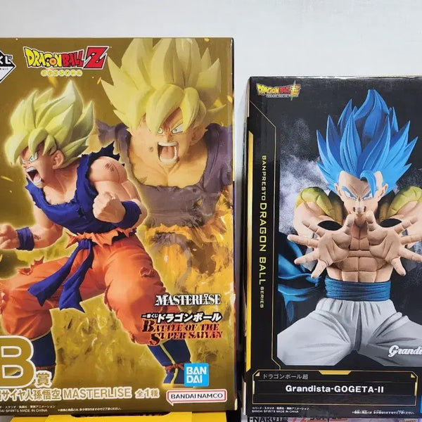 [BUNJANG] Ichiban Kuji Dragon Ball Son Goku & Gogeta Figure Set / 제일복권 드래곤볼 배틀오브사이언 손오공 B상& 오지터 피규어