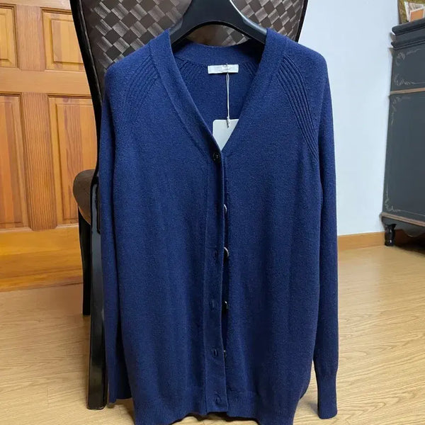 [BUNJANG] JJ JIGOTT Basic Knit Long Cardigan / JJ지고트 기본 니트 롱가디건
