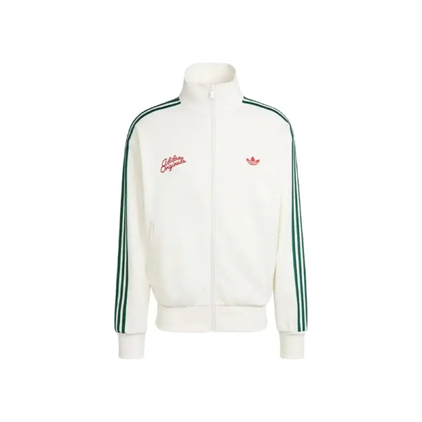 [BUNJANG] Adidas Firebird Rose Track Top Off White Green L / L 아디다스 파이어버드 로즈 트랙탑 오프 화이트 그린 KD6625