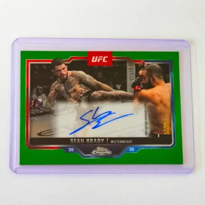 [BUNJANG] UFC Sean Brady Autograph Card (Limited Edition) / UFC 션 브래디 오토(친필 싸인카드)