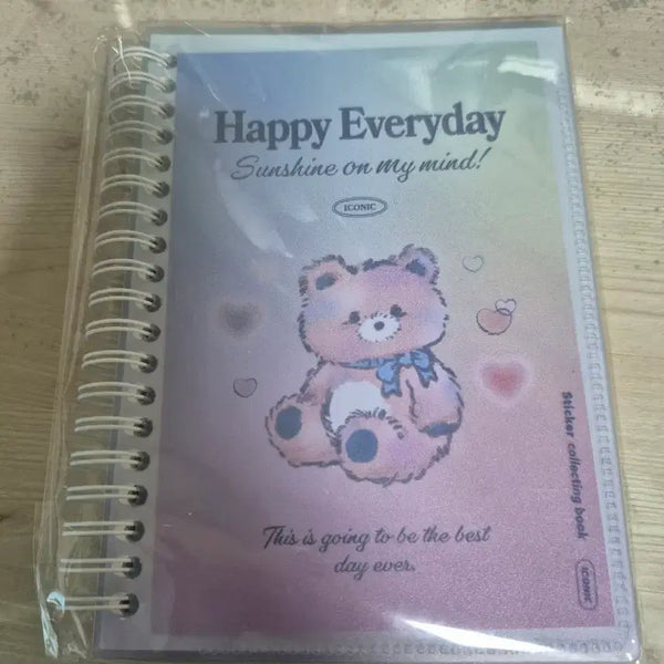 [BUNJANG] Iconic Sticker Collecting Diary / 아이코닉 스티커 수집 다이어리 (새상품)
