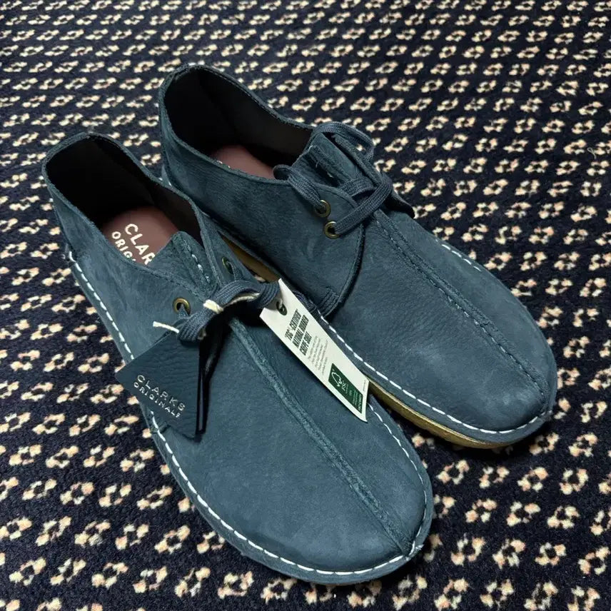 [BUNJANG] Clarks Desert Trek Blue Nubuck UK 9 / 클락스 데저트 트랙 블루 누벅 9uk